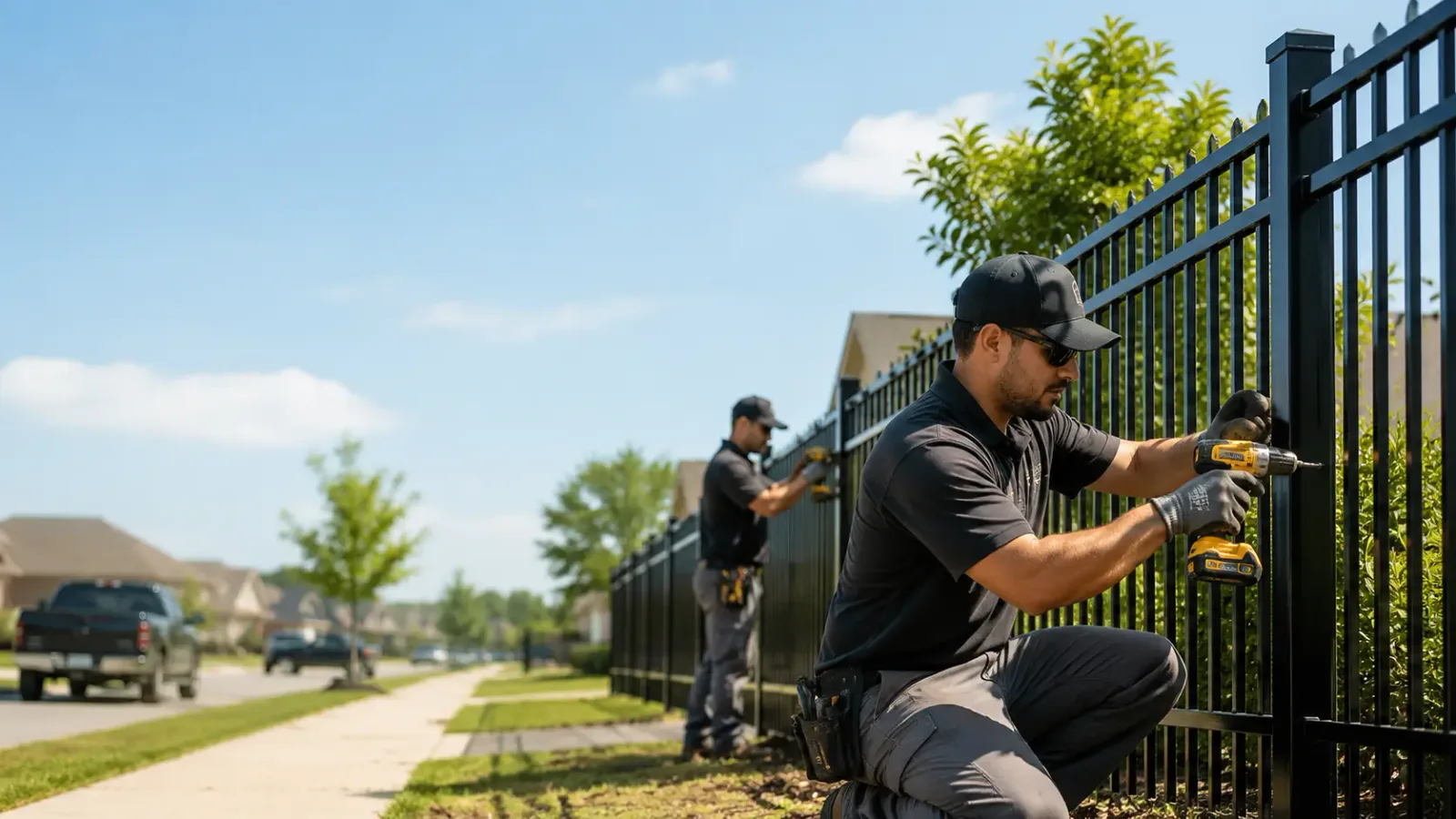 Metal Fence Installation in Hamilton, PA